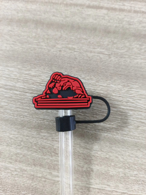 Black Terps Tumbler and Straw Cover