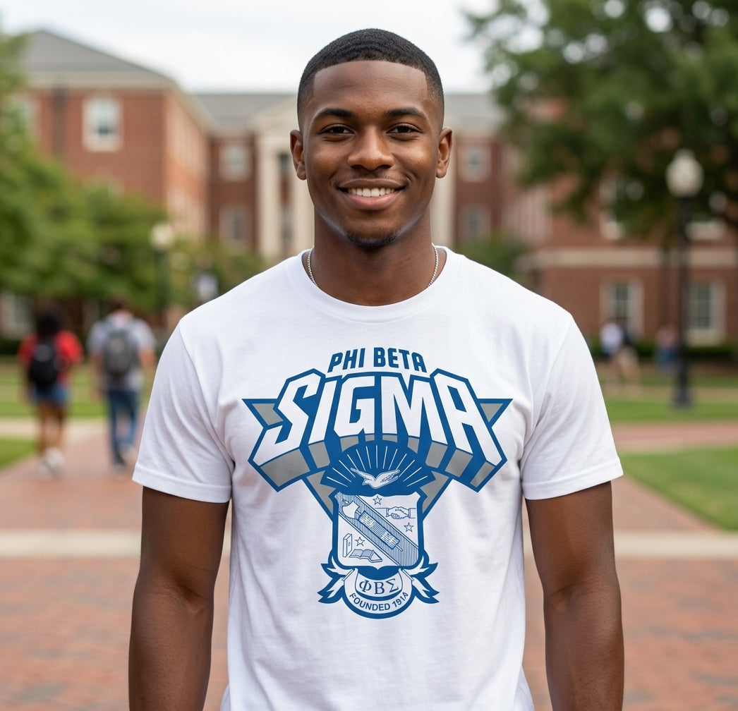 Phi Beta Sigma "Sigma In 3" T-shirt
