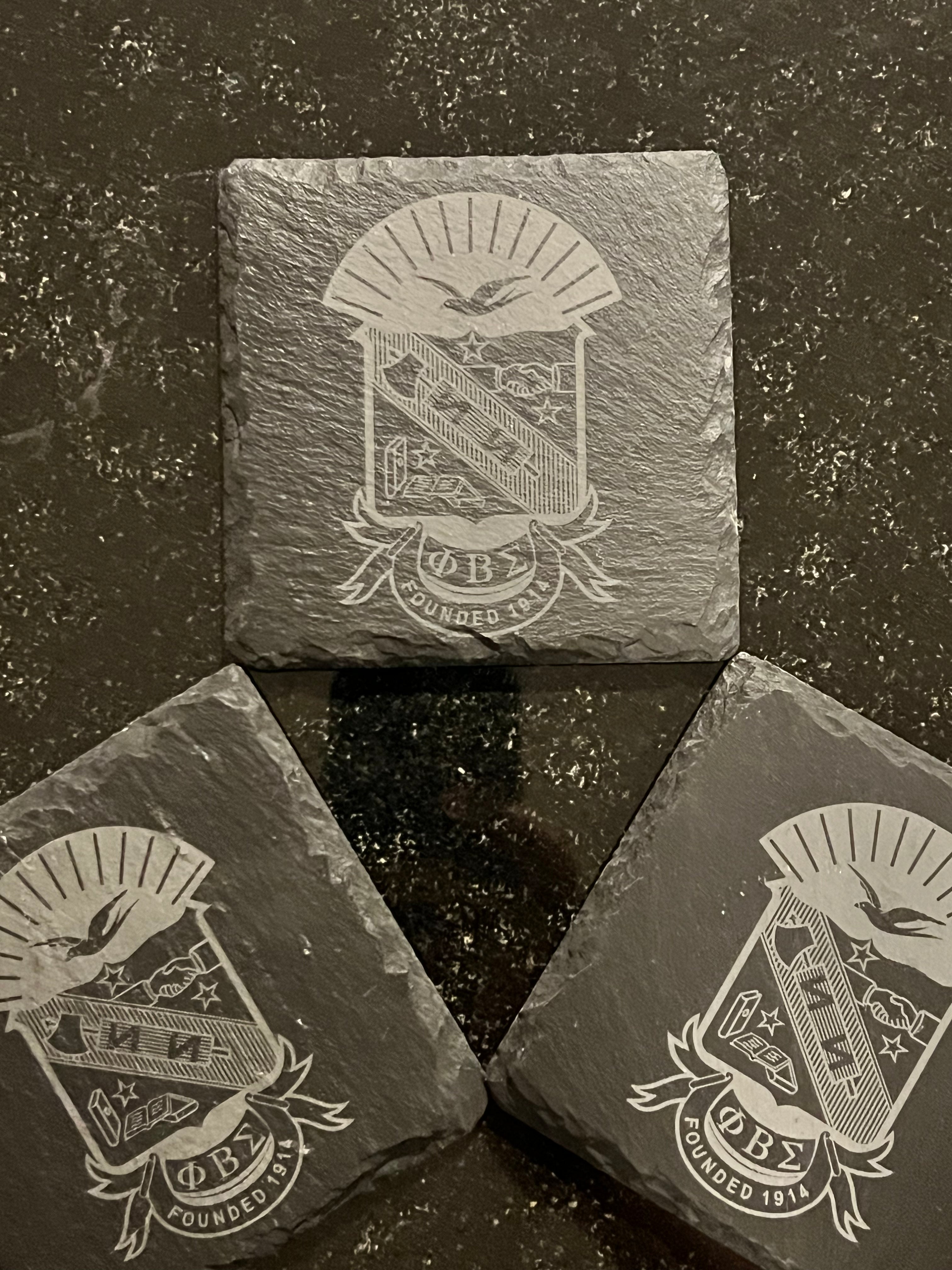 PBS Coasters (set of 4)